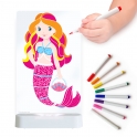 Aloka Colour And Shine Children's Night Light-Mermaid
