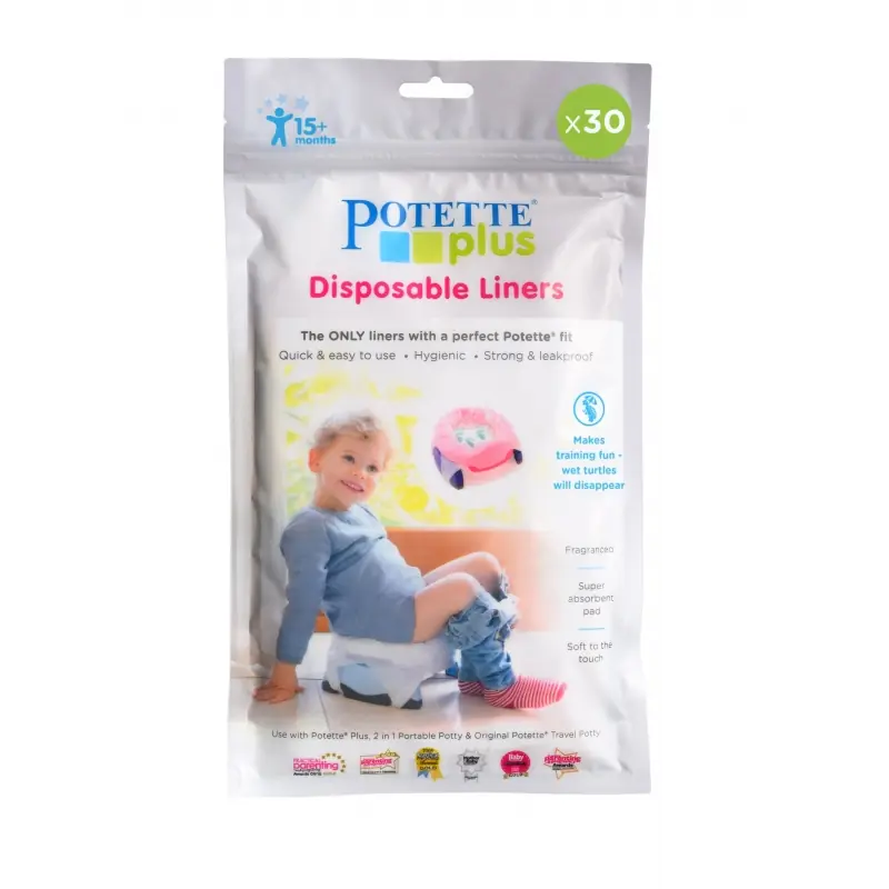 Potette Plus Disposable Liners-30 Pack