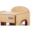 Little Helper FunStation Toddler Table and Chair Set-Maple