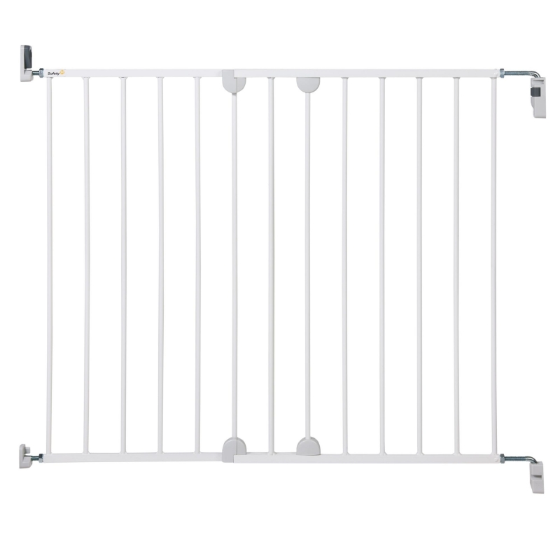 Safety 1st Wall Fix Extending Metal Safety Gate-White**