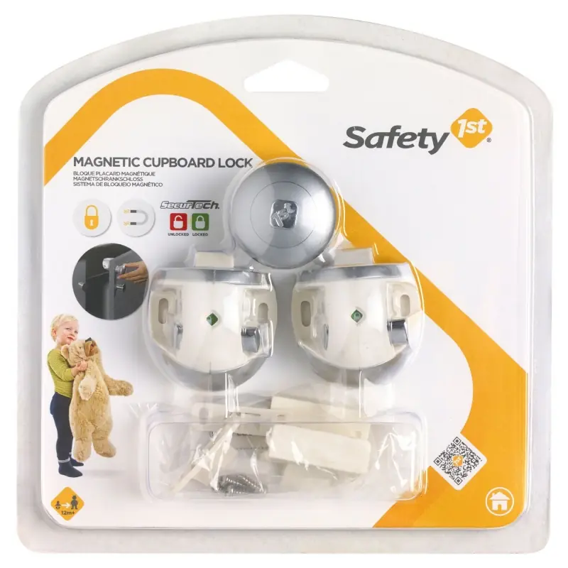 Safety 1st Magnetic Lock-Grey (NEW 2019)