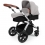 Ickle Bubba Stomp V3 Silver Frame I-SIZE Travel System With Mercury Carseat & Isofix Base-Silver