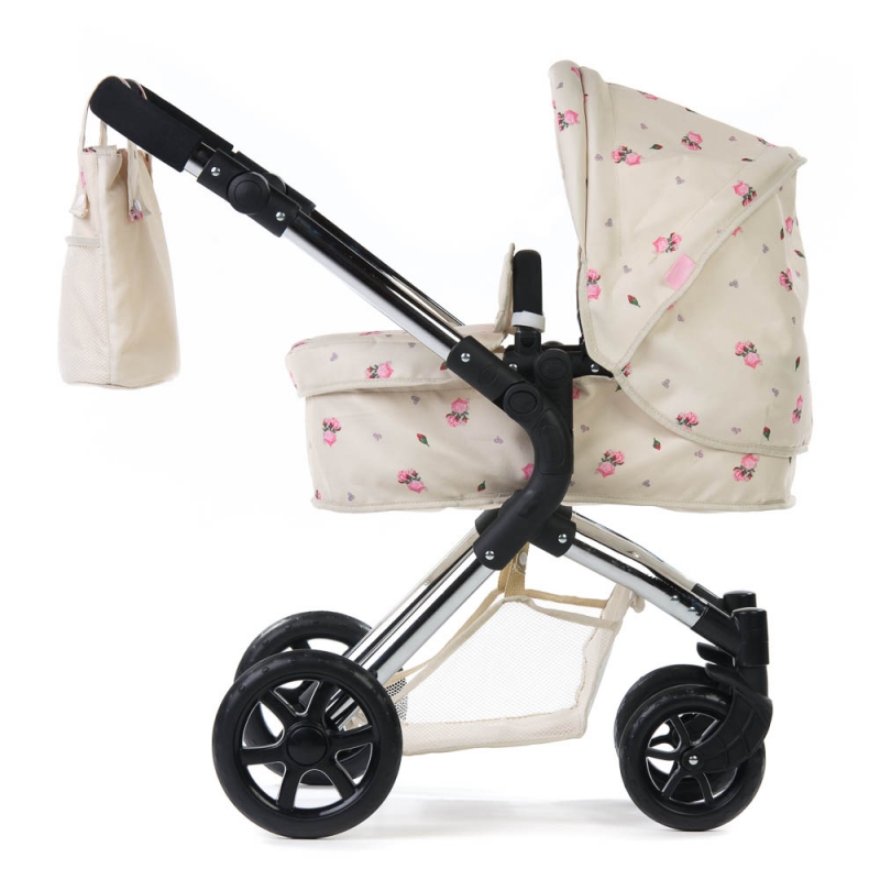 Image of Roma Darcie Single Dolls Pram-Cream
