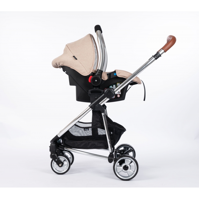 beige travel system