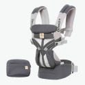 Ergobaby Omni 360 Cool Air Mesh Baby Carrier-Carbon Grey (2020)