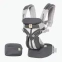 Ergobaby Omni 360 Cool Air Mesh Baby Carrier-Carbon Grey