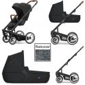Mutsy i2 Heritage 3in1 Black Chassis-Black