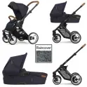 Mutsy Evo Urban Nomad 3in1 Black Chassis-Deep Navy