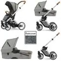 Mutsy Evo Urban Nomad 3in1 Silver Chassis-Light Grey
