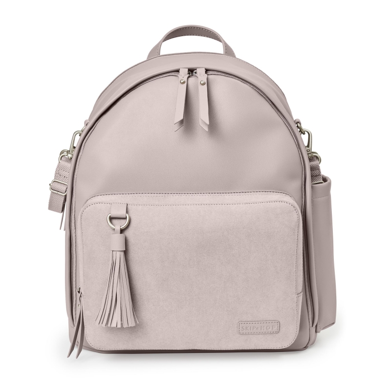 Skip Hop Greenwich Simply Chic Changing Backpack-Portobello
