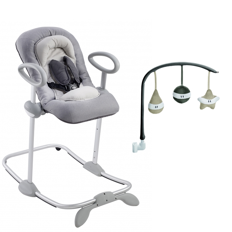 Beaba Up Down Bouncer Iii Grey