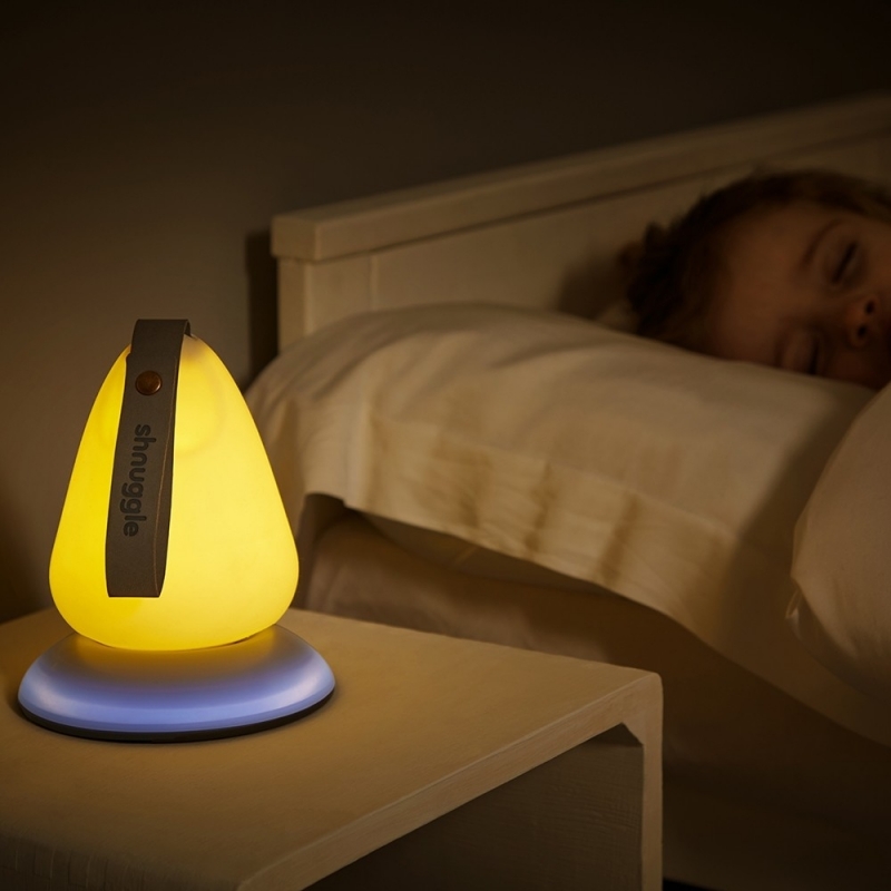 Childrens Night Light with Thermometer Shnuggle Moonlight 