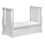 East Coast Nebraska Sleigh With Drawer Cot2bed-White