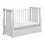 East Coast Nebraska Sleigh With Drawer Cot2bed-White