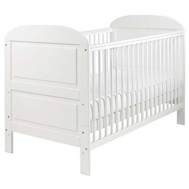 East Coast Angelina Cot Bed-White