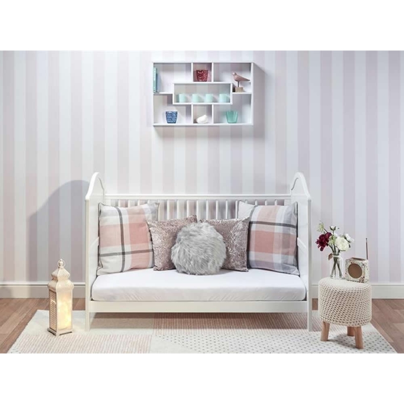 East Coast Toulouse Cot BedWhite