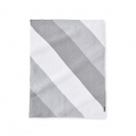 Silver Cross Unisex Patchwork Pram Blanket- Grey/Multi