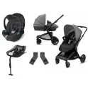 CBX Bimisi Flex 3in1 Travel System with ISOFIX Base-Comfy Grey