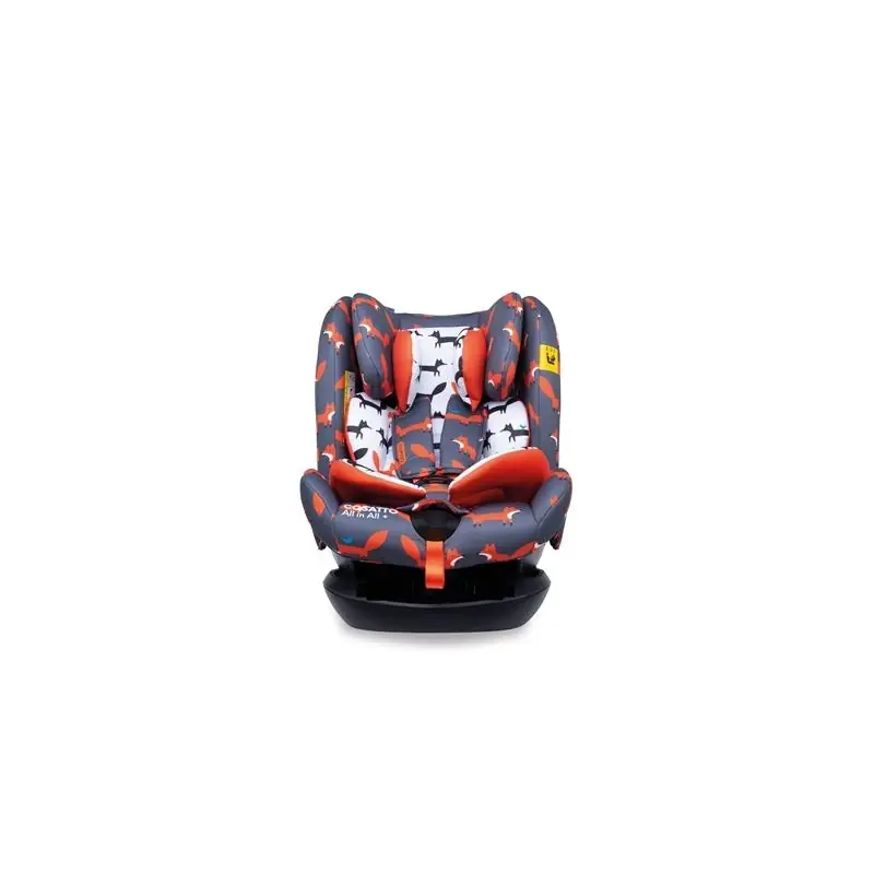 Cosatto All in All + Group 0+123 Car Seat - Charcoal Mister Fox
