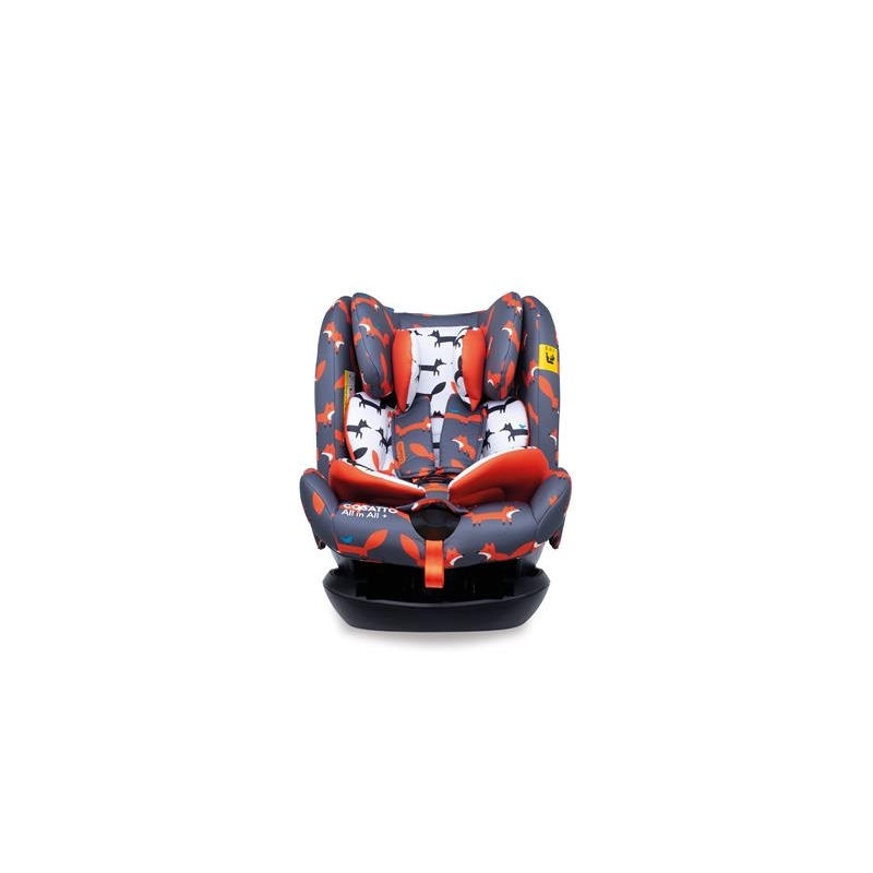 Cosatto All in All PLUS  Group 0+123 Car Seat-Charcoal Mister Fox  