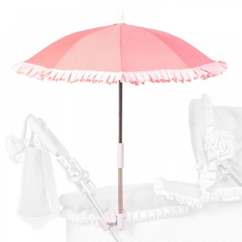 Roma Annie Dolls Pram Parasol-Pink