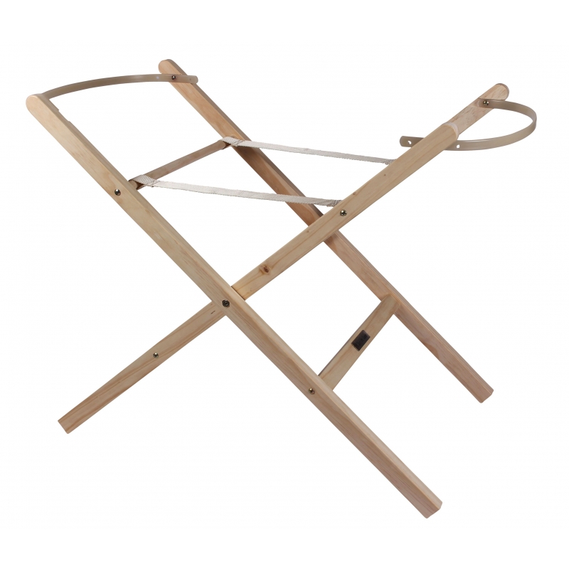 Clair De Lune Self Assembly Folding Moses Basket Stand