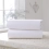Clair De Lune 2 Pack Fitted Cotton Cot Sheets-White 