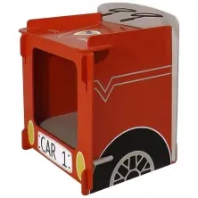 Kidsaw Racing Car Bedside - Red
