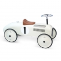 Vilac Classic Ride On Metal Car- Off White