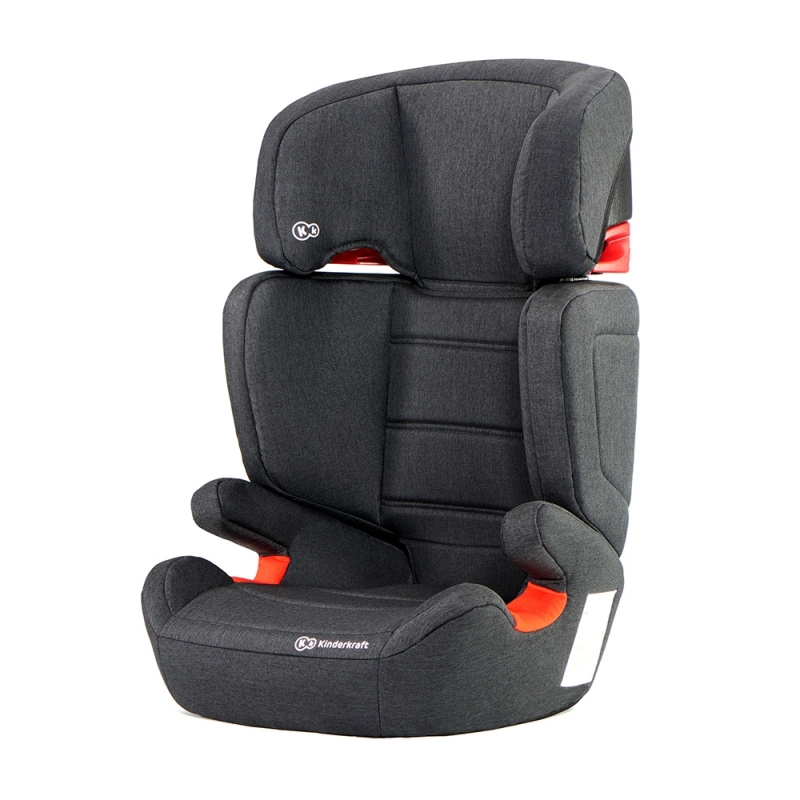 Kinderkraft Junior Fix Group 2/3 Car Seat with ISOFIX Base-Black**