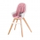Kinderkraft Tixi 2in1 High Baby Feeding Chair-Pink