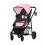 Kinderkraft 3in1 Juli Stroller-Pink