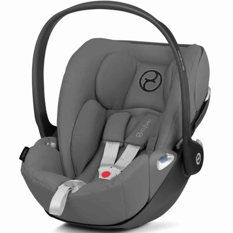 Cybex Cloud Z i-Size Rotating Lie Flat Baby Car Seat- Soho Grey