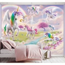 Walltastic Wall Mural-Magical Unicorn 