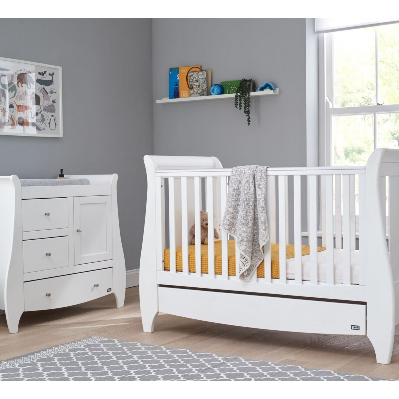 lucas sleigh cot bed