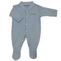 Personalised Name Baby Grow- Blue