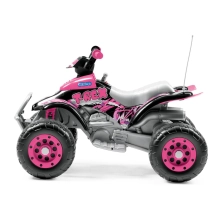 Peg Perego Corral T-Rex Electrical Quad Bike- Pink