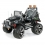 Peg Perego Gaucho Superpower Electric Ride On Jeep- Black