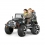 Peg Perego Gaucho Superpower Electric Ride On Jeep- Black
