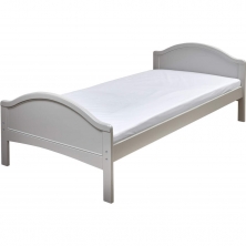 East Coast Toulouse SINGLE Bed-Grey