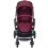 Graco Evo Stroller With Apron & Raincover- Red Leopard