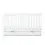 Babyhoot Coleby Cot Bed & Under Drawer- White
