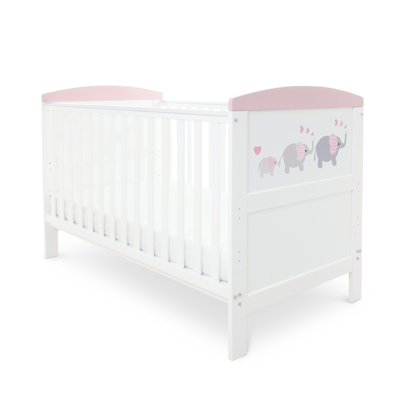 Ickle Bubba Coleby Style Cot Bed & Sprung Mattress