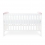 Babyhoot Coleby Style Cot Bed & Sprung Mattress - Elephant Pink