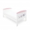 Babyhoot Coleby Style Cot Bed & Pocket Sprung Mattress - Elephant Pink
