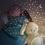 Angelcare Pabobo Stars Projector Plush With Music Rabbit-Grey