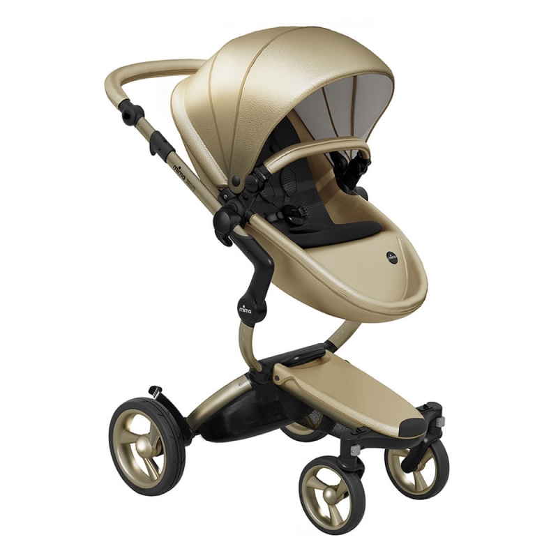 Mima Xari Single Pushchair with Champagne Chassis