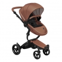 Mima Xari Single Pushchair with Black Chassis-Camel/Pure Black 