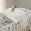 Tutti Bambini Malmo Cot Bed Bundle Including Cot Top Changer & Mattress-White