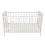 CuddleCo Juliet Cot Bed with Mother & Baby Foam Mattress - White